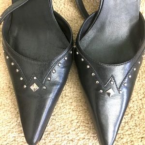 🖤🌟BCBGirls Leather Heels - Ankle Strap🌟🖤